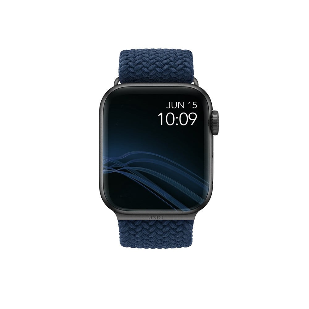 UNIQ ASPEN BRAIDED APPLE WATCH STRAP 41/40/38MM - OXFORD BLUE
