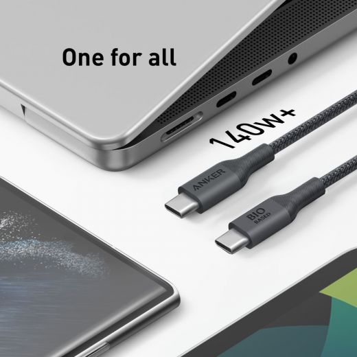 أنكر 544 كابل USB-C إلى USB-C (من نايلون حيوي 6 قدم) B2B