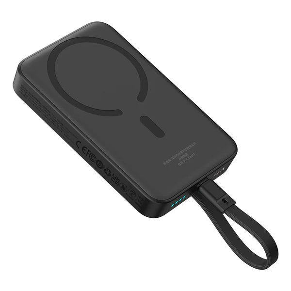 Baseus Magnetic Mini Wireless Fast Charge Power Bank 10K BLK