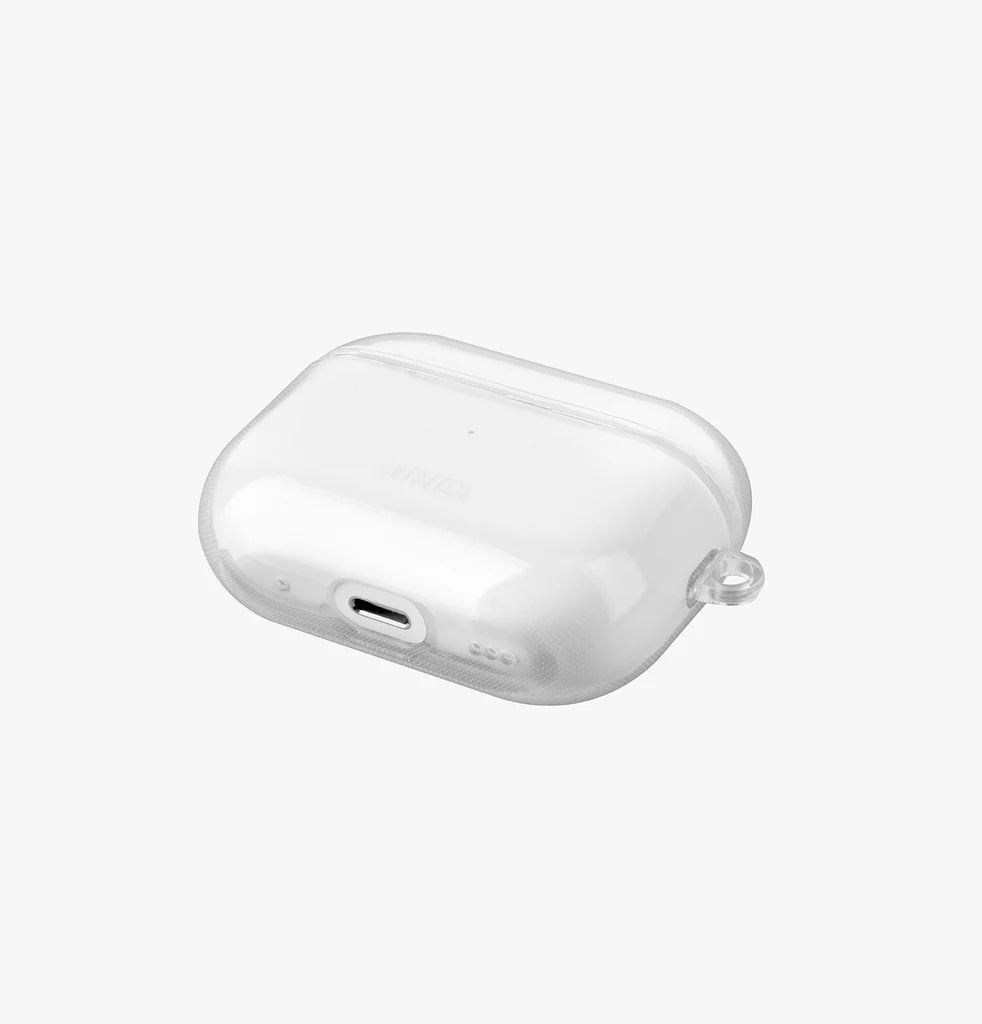UNIQ GLASE AIRPODS 3RD GEN HANG CASE - GLOSSY CLEAR CLEAR