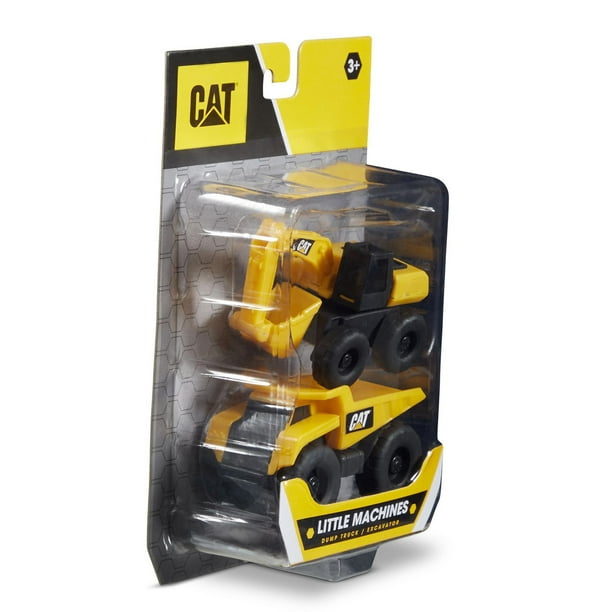 CAT Little Machines 2 Pk Dump Truck & Excavator