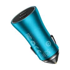 Baseus Golden Contactor Pro Dual Car Charger C+C 40W Blue