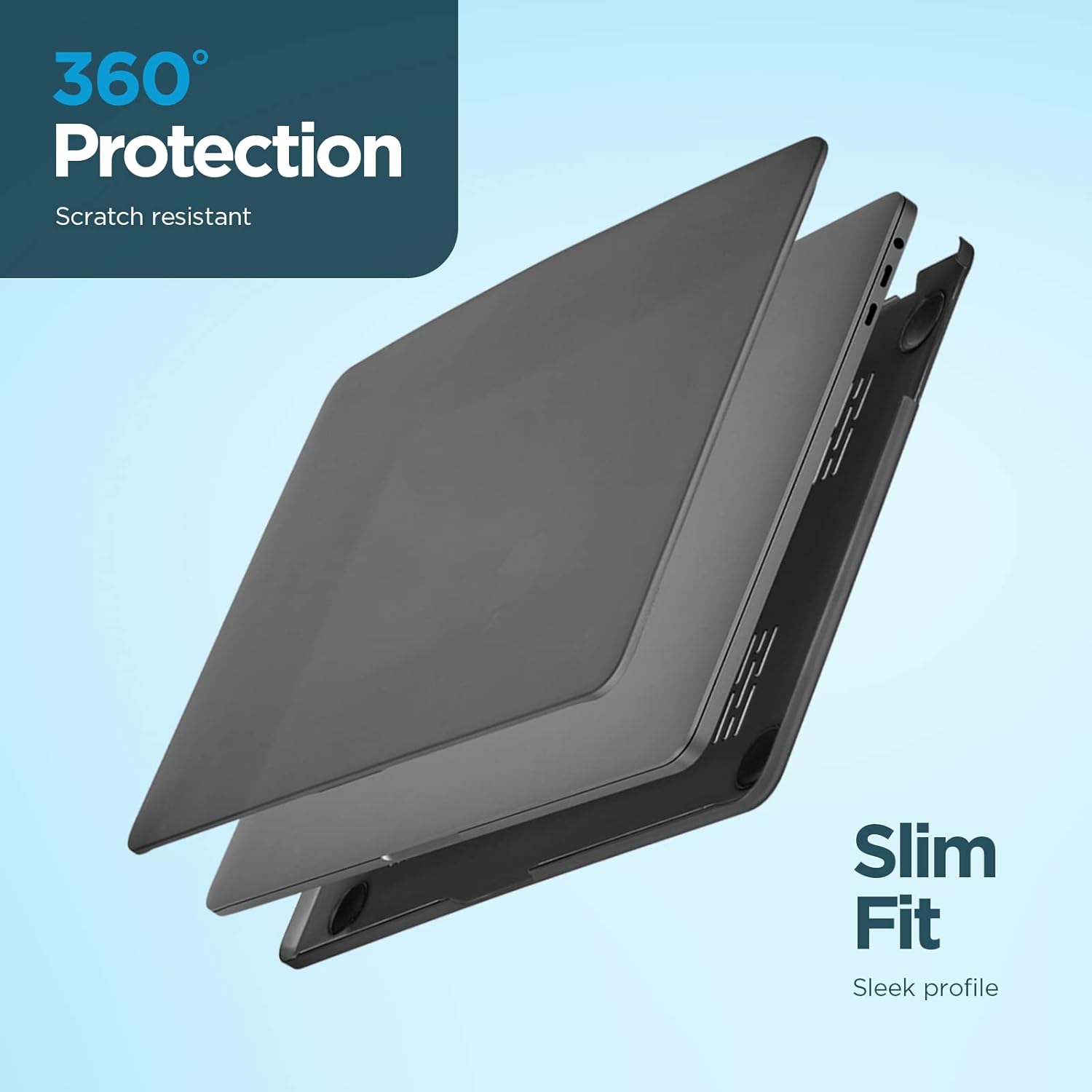 CASEMATE MACBOOK PRO 1322/20, M2/M1 SNAP-ON CASE SMOKE