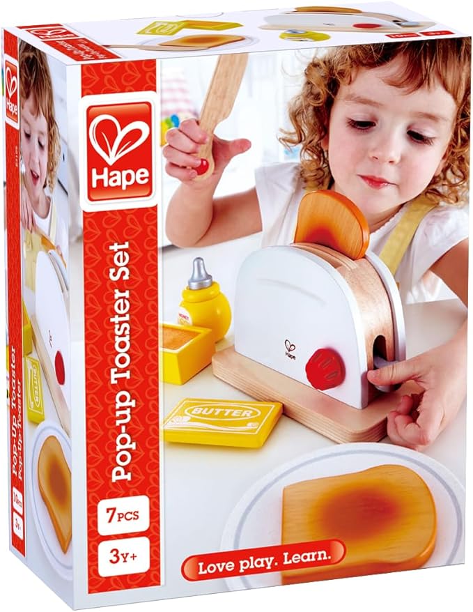 Hape - Pop-Up Toaster Set
