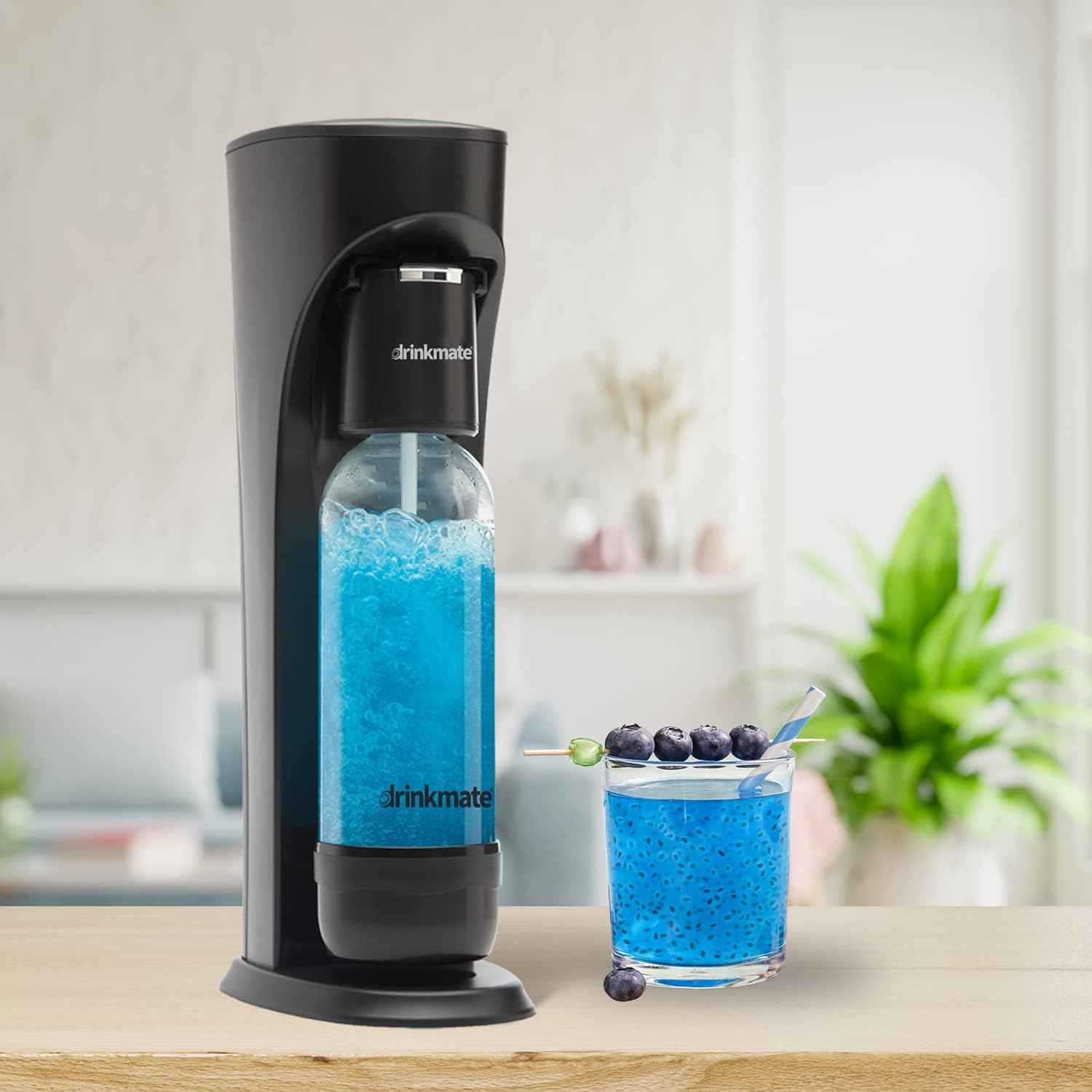 Drinkmate Machine Kit With Fizz Infuser Black