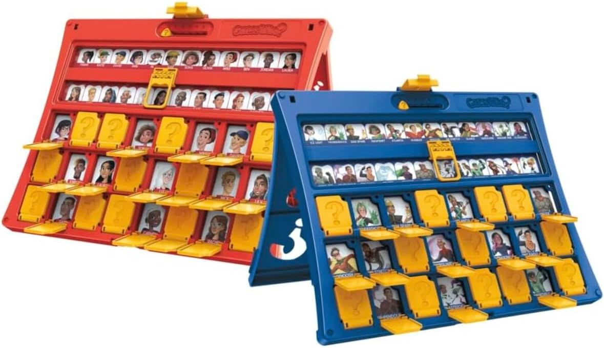 HASBRO GUESS WHO GUESSING GAMES