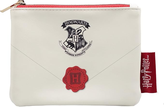 Halfmoon Bay Purse Coin Pu 9Cm X 13Cm Harry Potter Letters