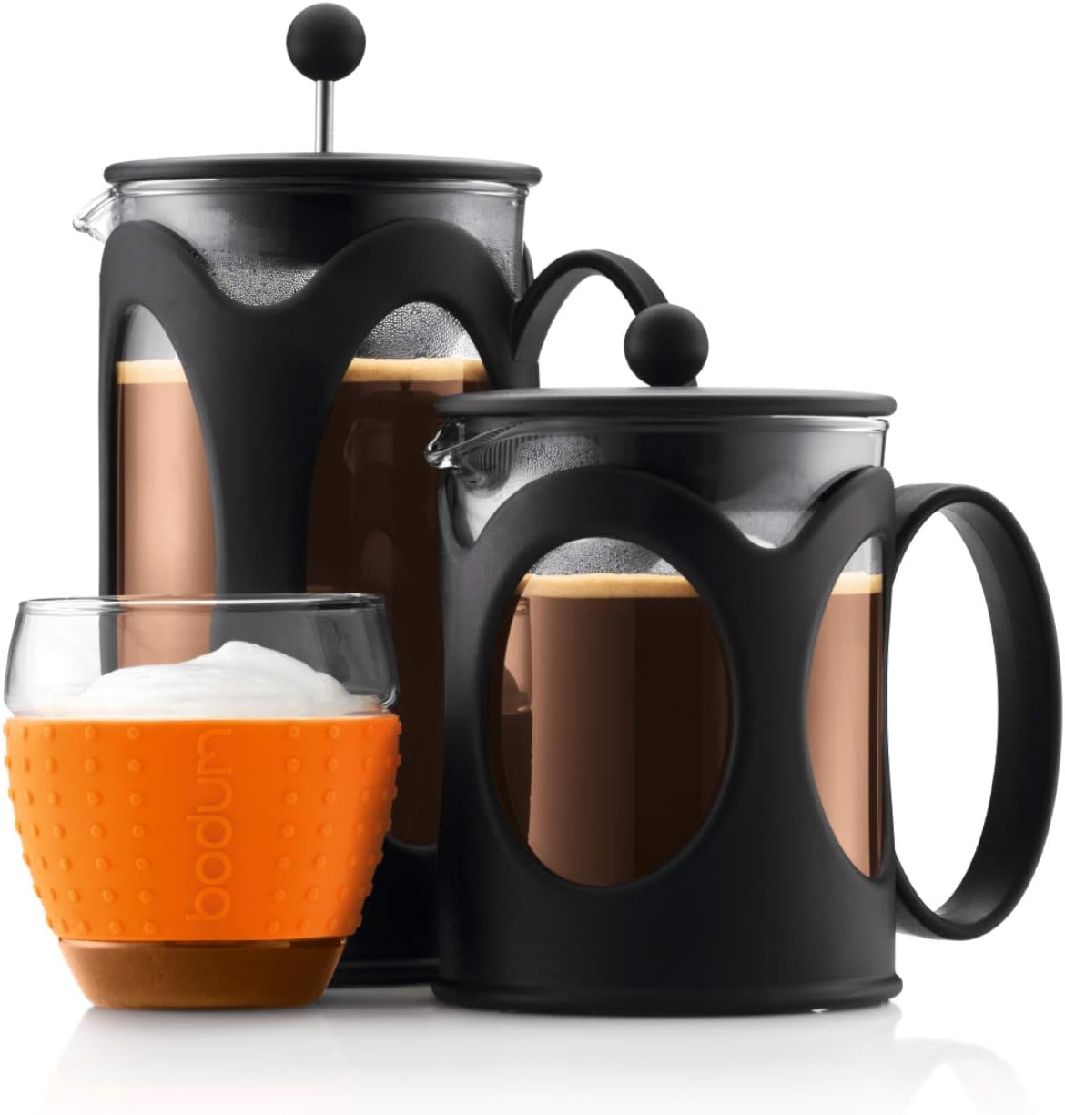Kenya French Press 0.5L Curved Blk