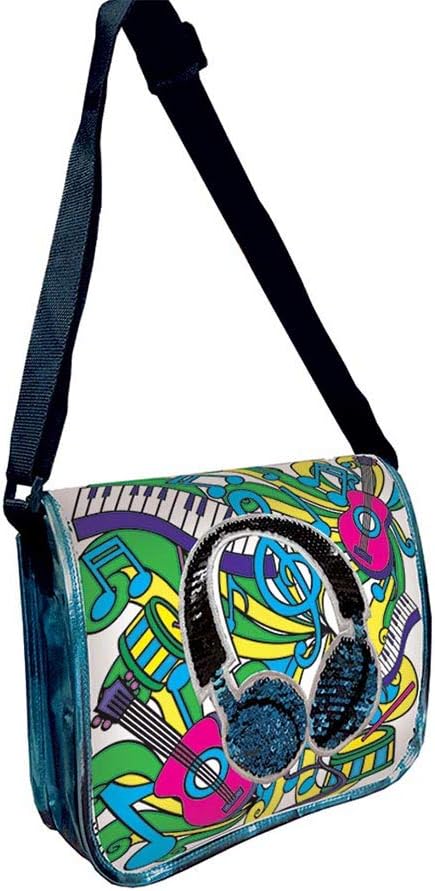 Fashion Time Messenger Bag Reversible Sequins