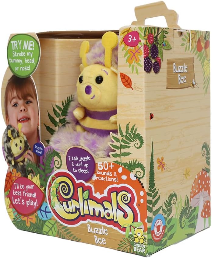 Curlimals- Buzzle The Bee