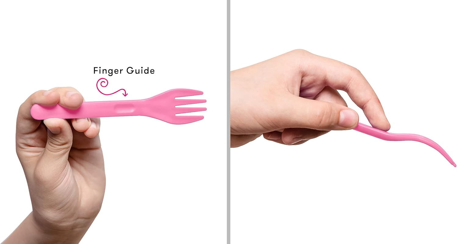 Omiepod & Utensil Set Bubble Pink