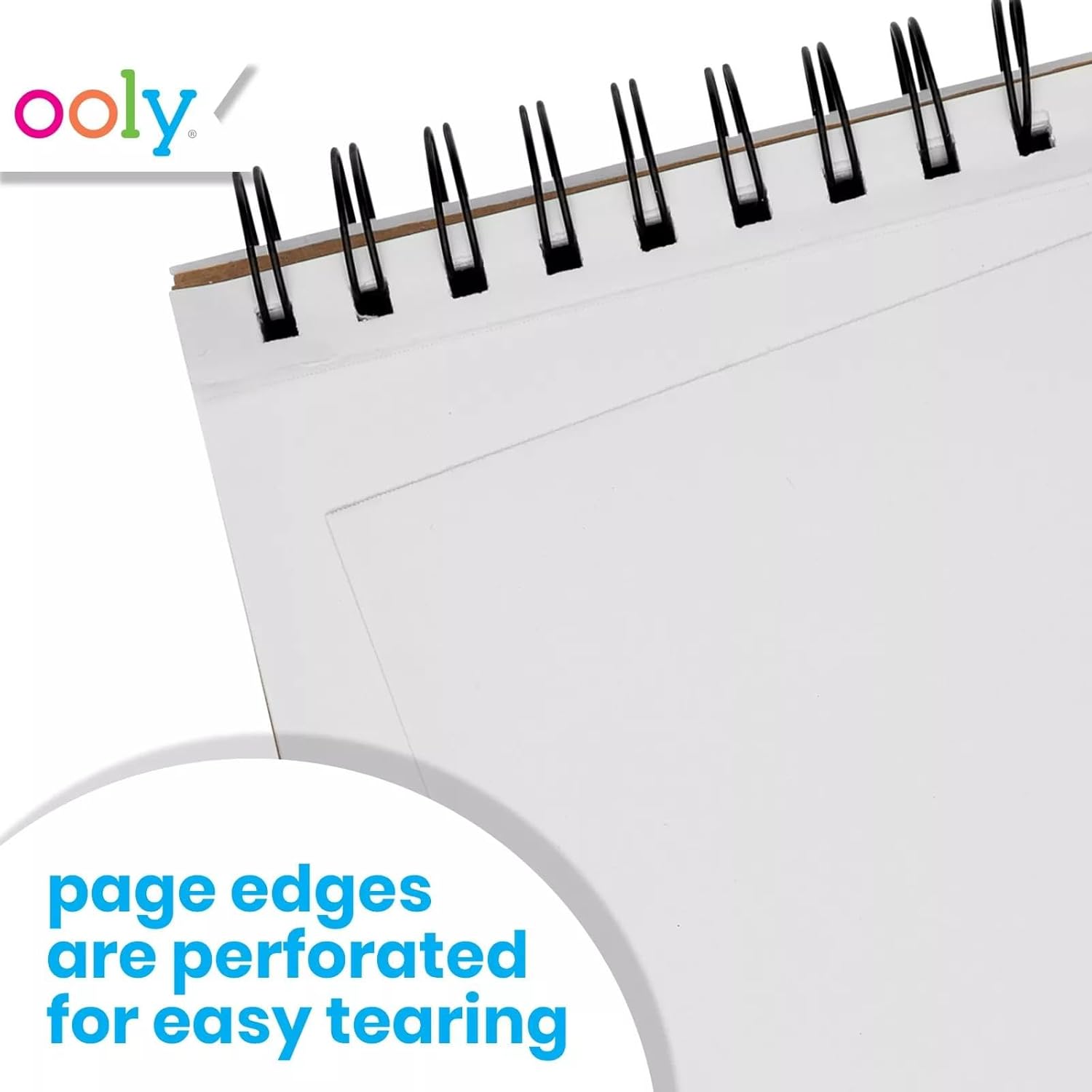 Ooly D.I.Y. Sketchbook Large White Paper 8 X10.5 inches