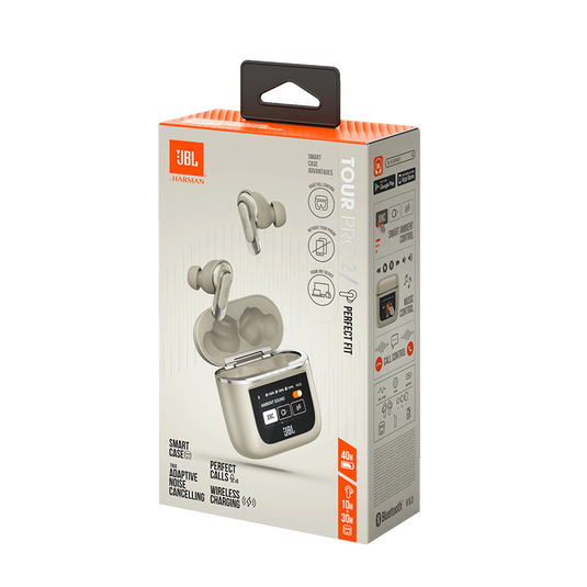سماعات JBL Tour Pro 2 لاسلكية مع إلغاء الضوضاء