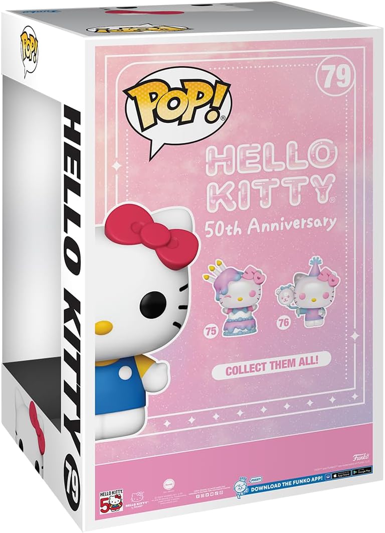 Funko - Pop Jumbo! Sanrio: Hello Kitty 50Th - Hello Kitty