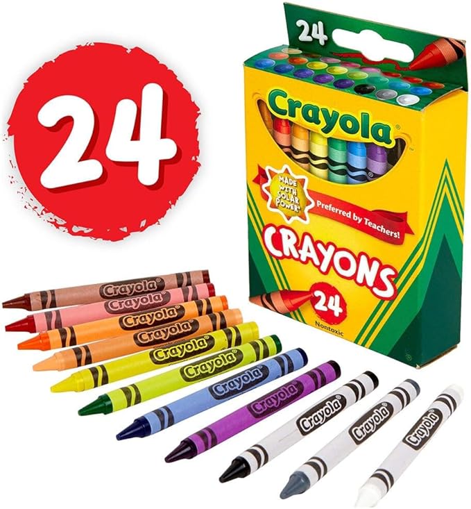 Crayola 24 ct. Crayons - Peggable
