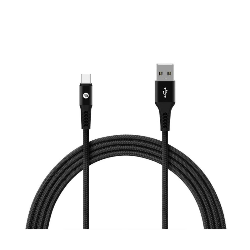 Baykron BA-TC-F-BLK3.0 Cable Type C 3 M Black 3A