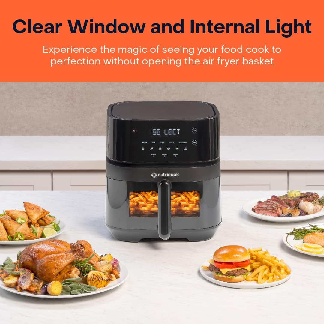 NUTRICOOK AIR FRYER 3 11 cooking programs NC-AF357