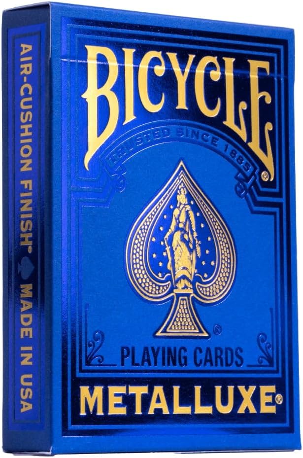 Playing Cards: Bicycle - Metalluxe Blue