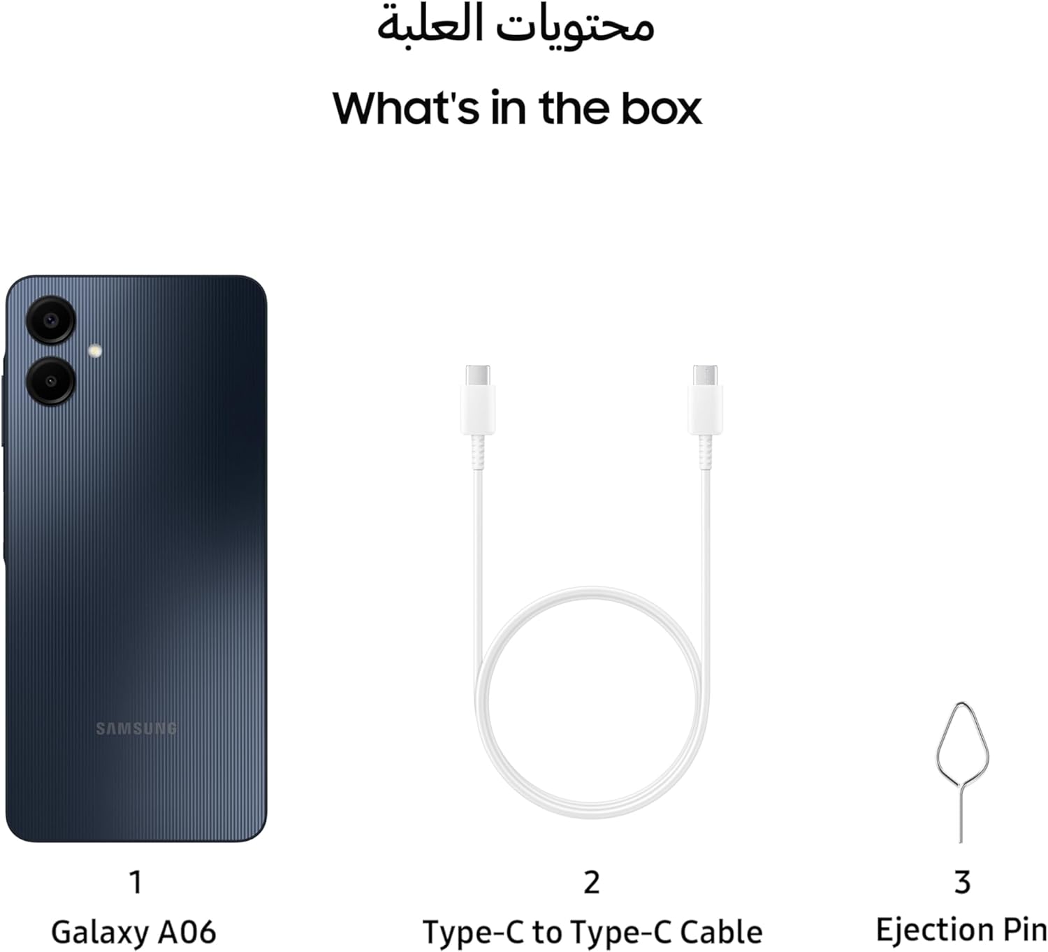 Samsung Galaxy A06 4G 4GB 128GB Black