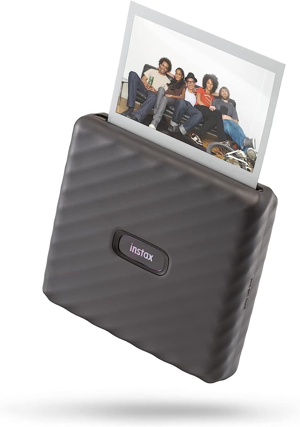 Instax Link Wide Smartphone Printer (Mocha Gray)+ Film Pack