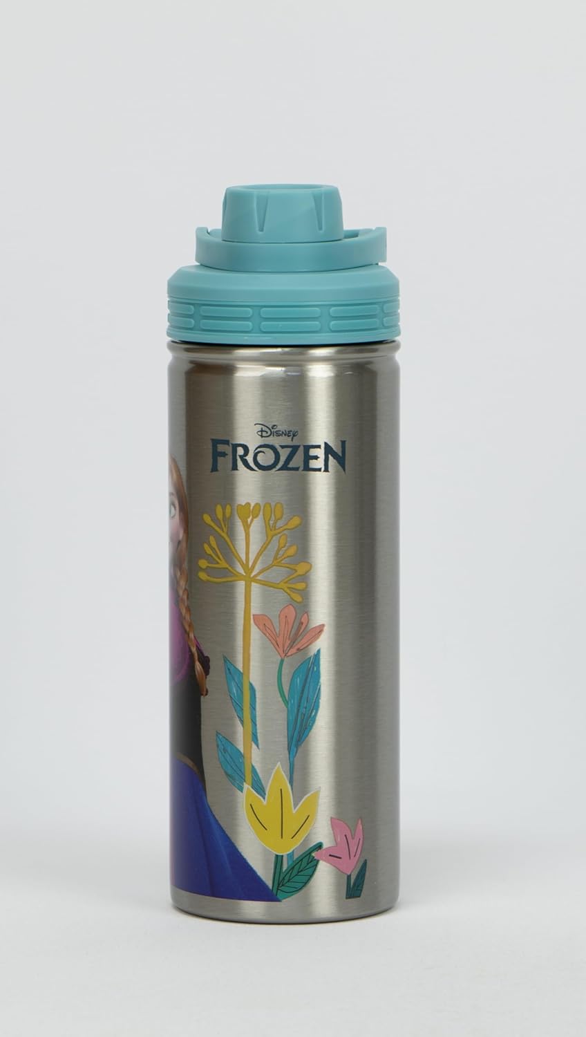 Frozen SSteel Water Bottle, Single Wall, Pp Lid - 620 Ml