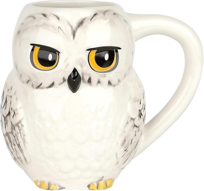 Halfmoon Bay Mug Shaped Boxed 425Ml Harry Potter Hedwig