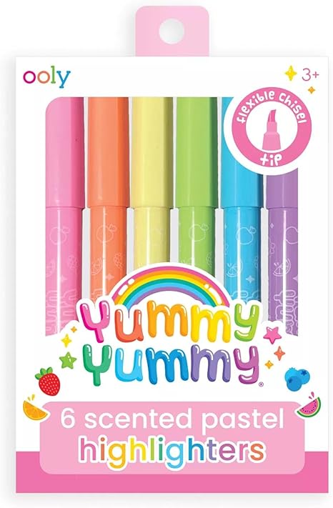 Ooly Yummy Yummy Scented Highlighters Set Of 6