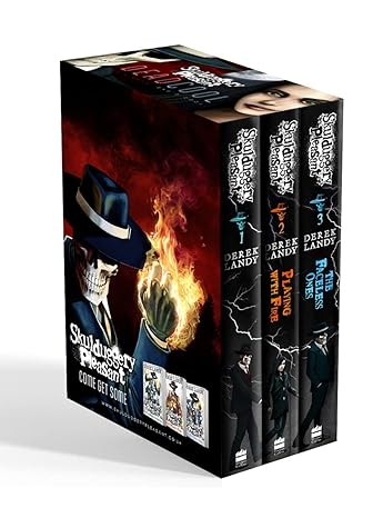 Skulduggery Pleasant: الكتب 1 – 3