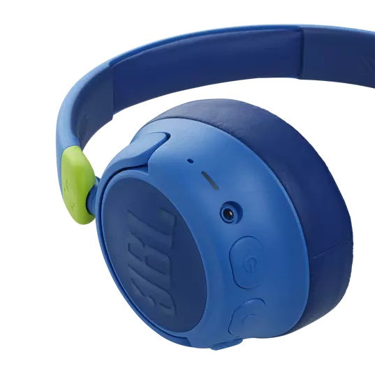JBL JR460NC Wireless Over-Ear Kids Headphones Blue