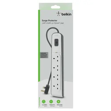 BELKIN - SURGE PROTECTOR - KSA VERSION - 4 OUTLET - 2M