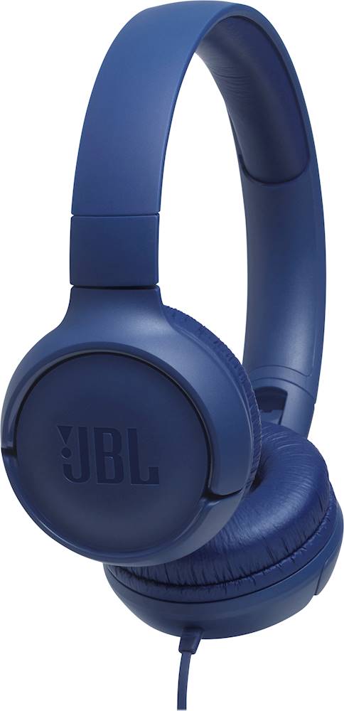 JBL TUNE 500 ON-EAR HEADPHONES BLUE