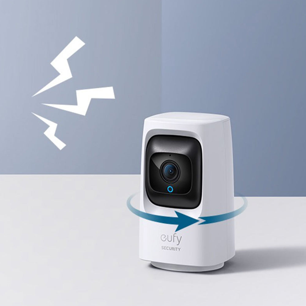 eufy Indoor Cam Mini 2K Pan & Tilt - White