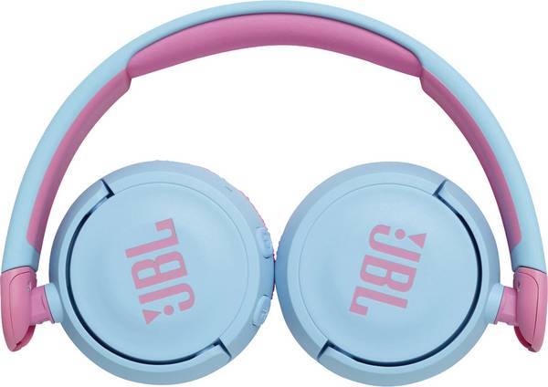 JBL JR310BT Kids wireless on-ear headphones reduced volume for safe listening Blue
