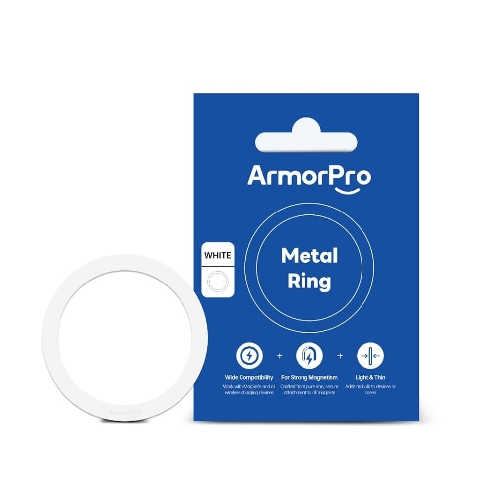ArmorPro Metal Ring White