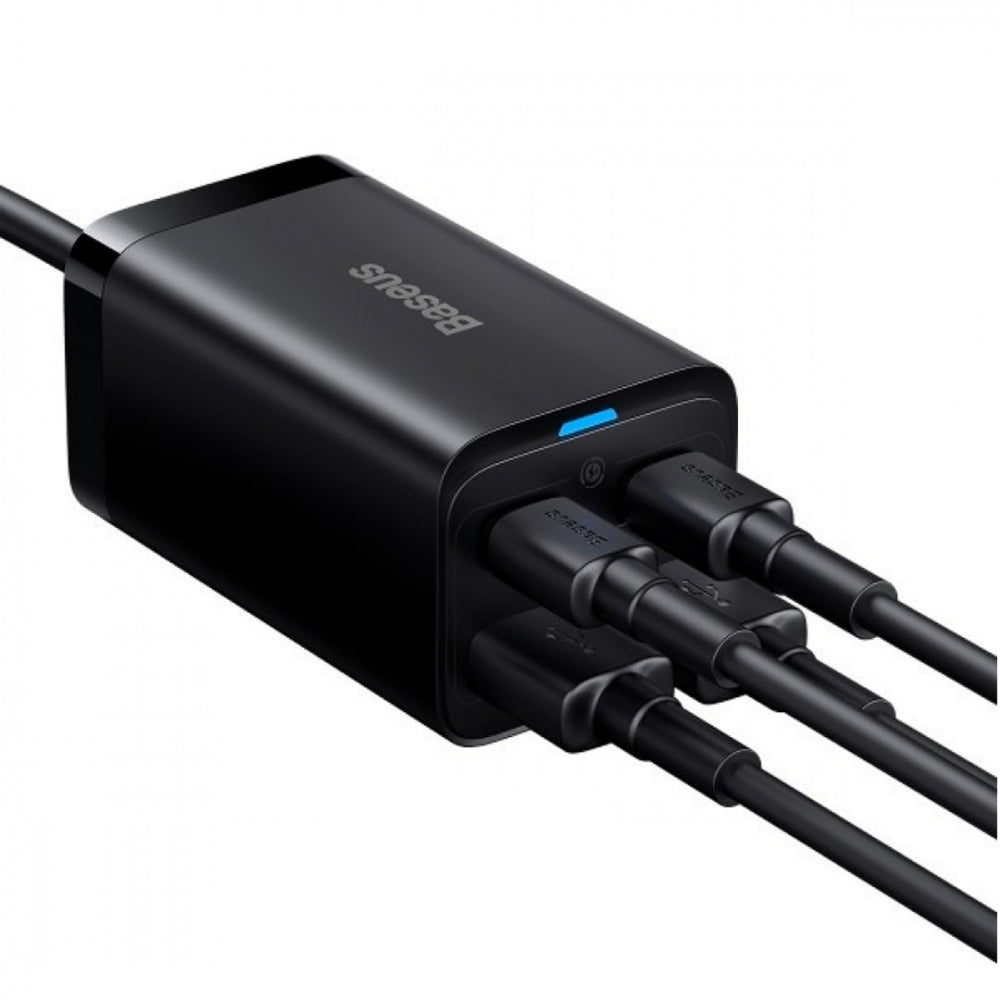 شاحن سريع سطح المكتب Baseus Pro DZ-ST/HE1 2C+2U 65W المملكة المتحدة أسود