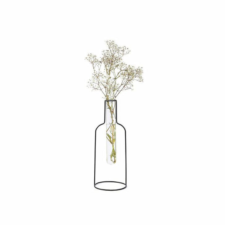 Balvi Vase Bottle Silhouette Black 20 Cm