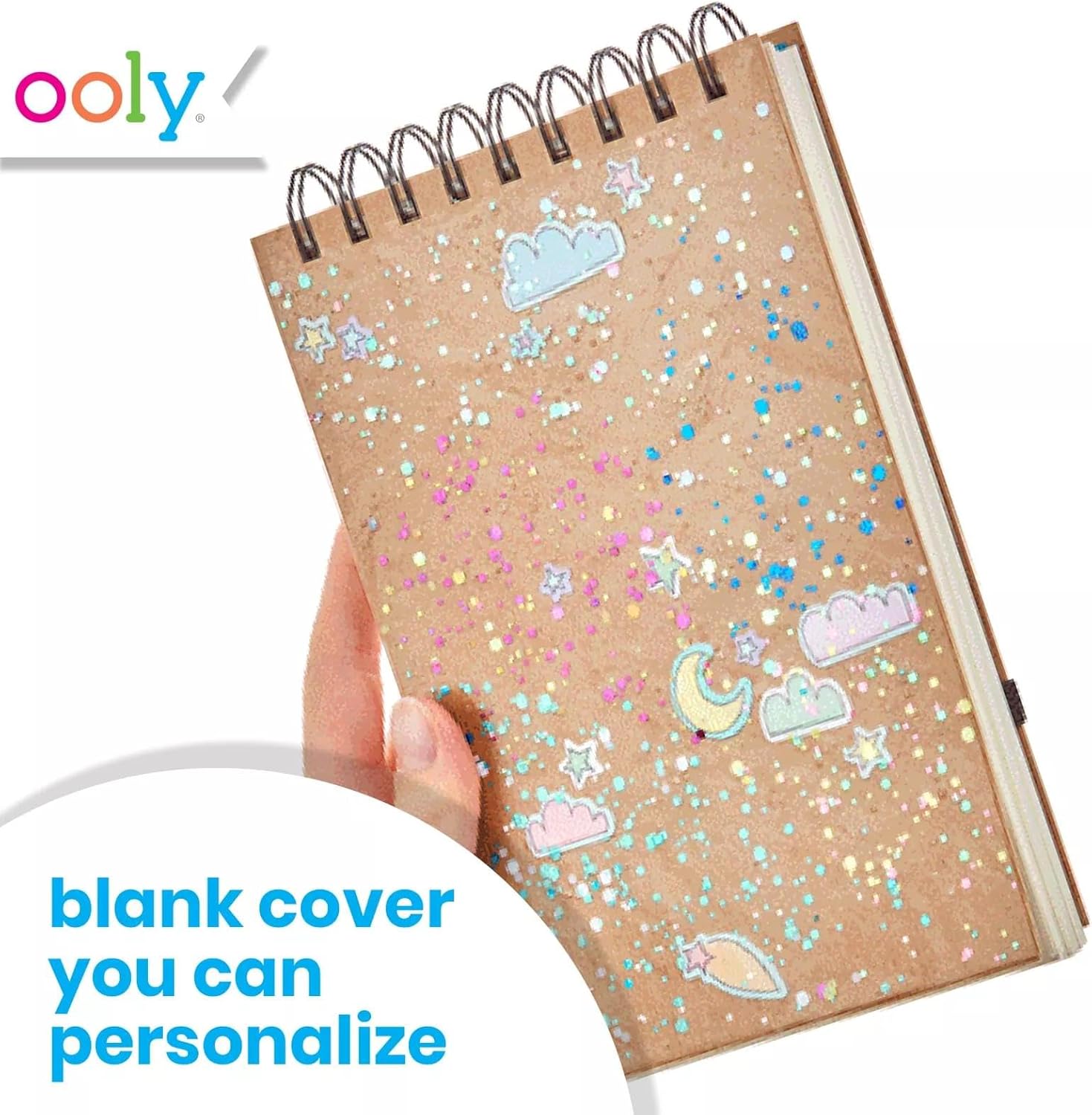 Ooly D.I.Y. Sketchbook Large White Paper 8 X10.5 inches