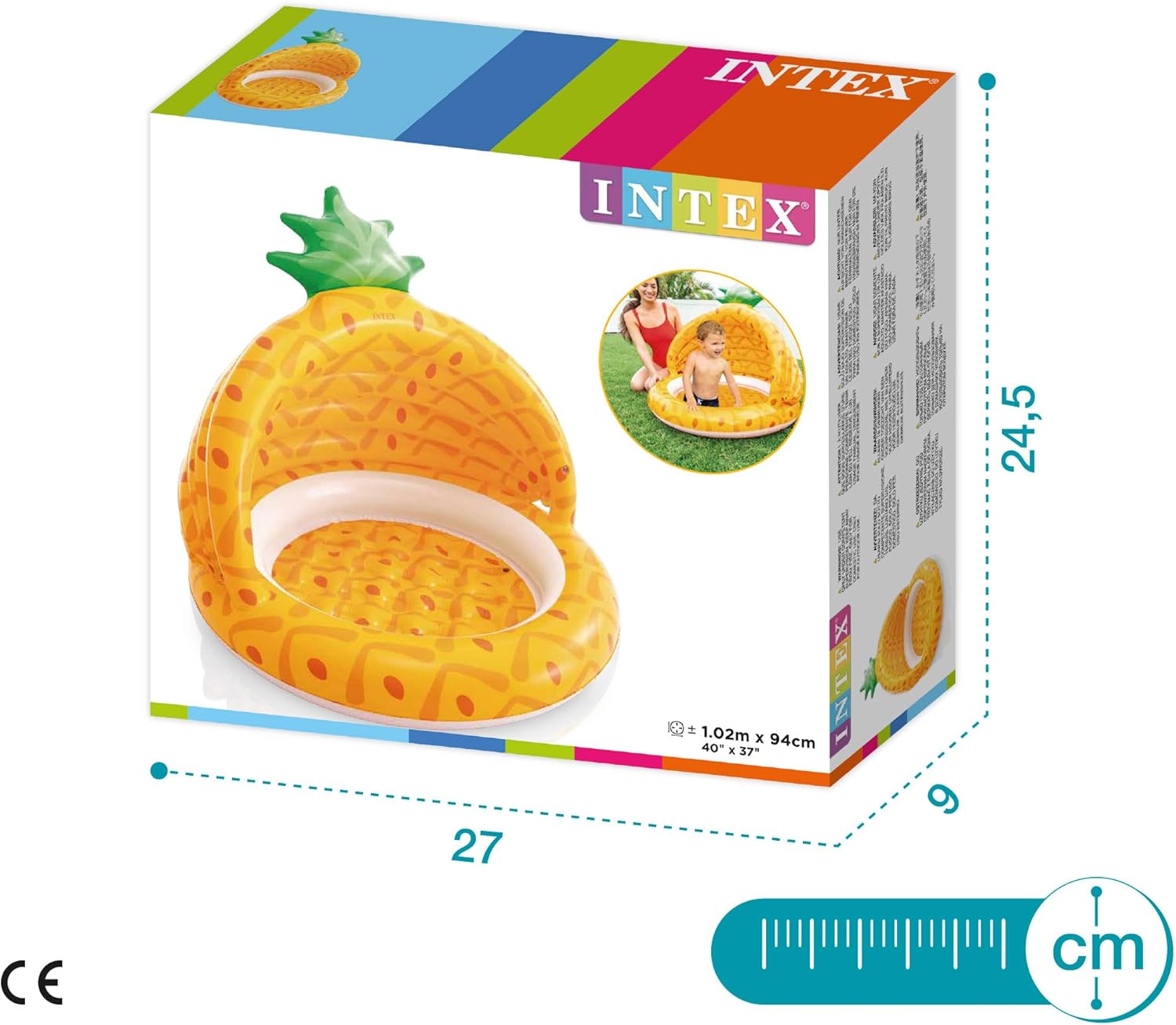 Intex Pineapple Baby Pool