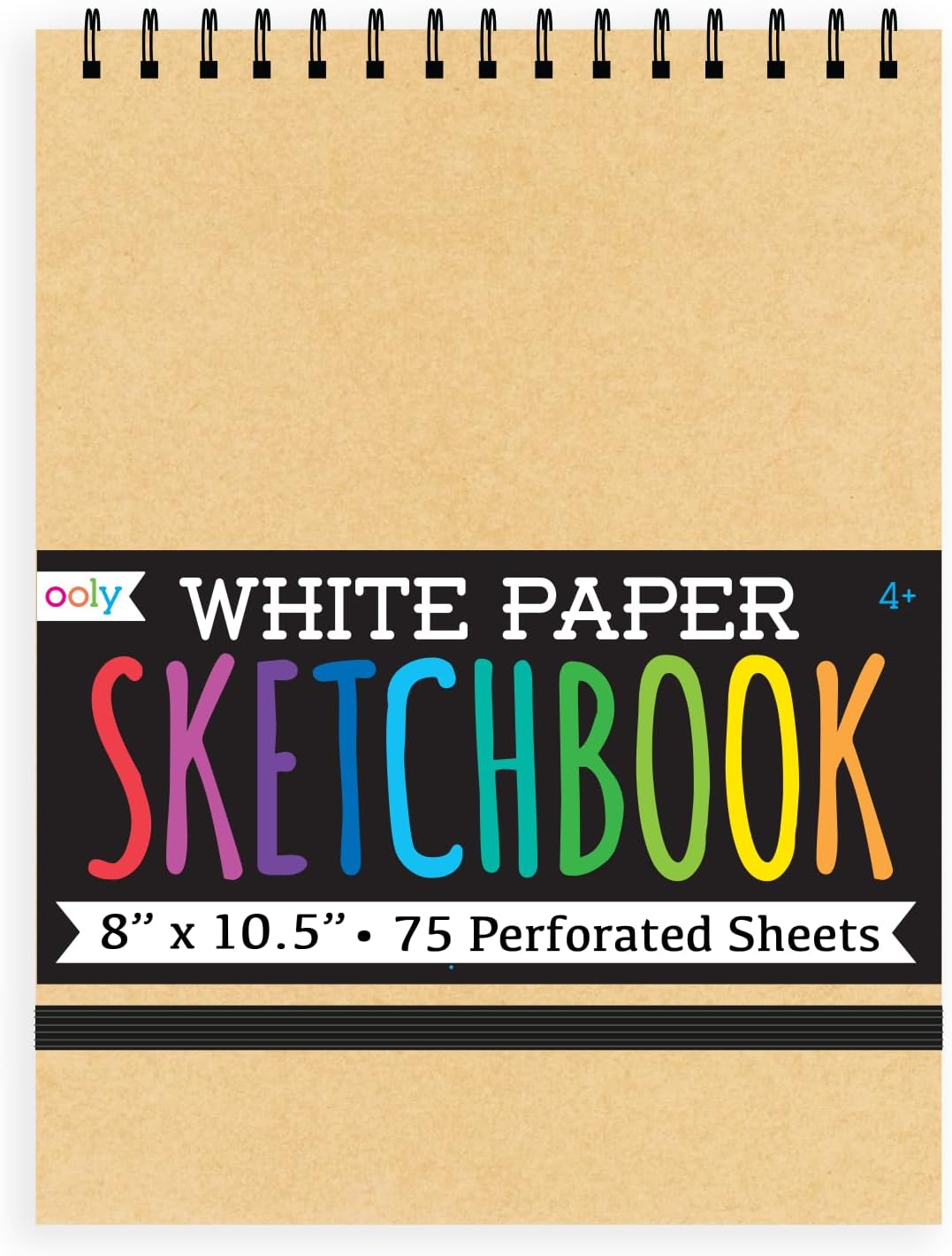 Ooly D.I.Y. Sketchbook Large White Paper 8 X10.5 inches