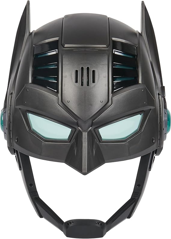 DC Comics, Armor-Up Batman Mask with Visor, 15+ Sounds & Phrases, Lights, Super Hero Costume