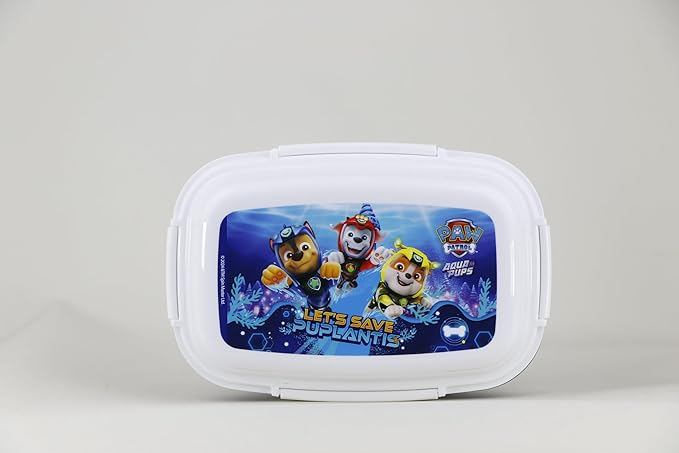 Paw Patrol Lunch Box With 4 Clip Closures  & 4 Trays 4404Pol