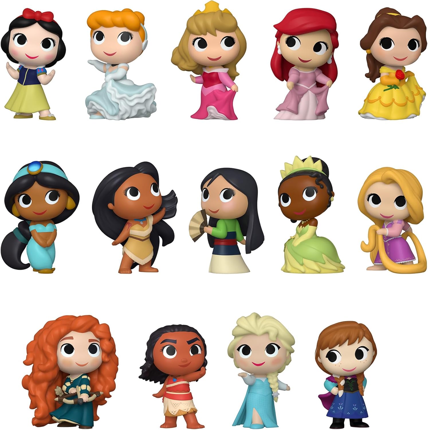 Funko - Mystery Mini! Disney: Ultimate Princess - 12Pcs