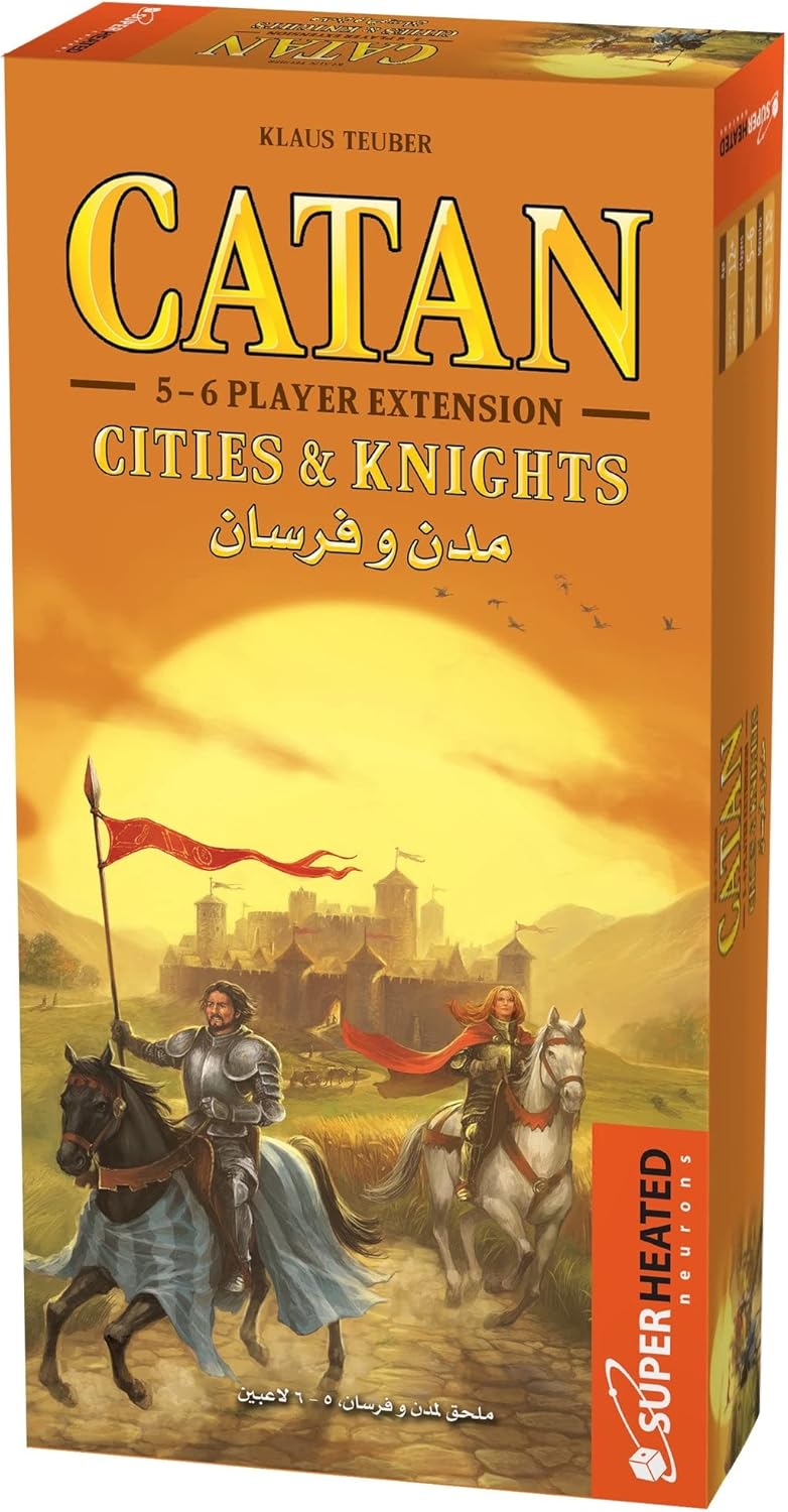 Super Heated Neurons  - Catan Cities & Knights 5-6 Players Ar/En