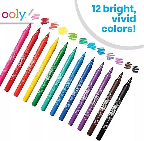 Ooly Yummy Yummy Scented Markers Set Of 12