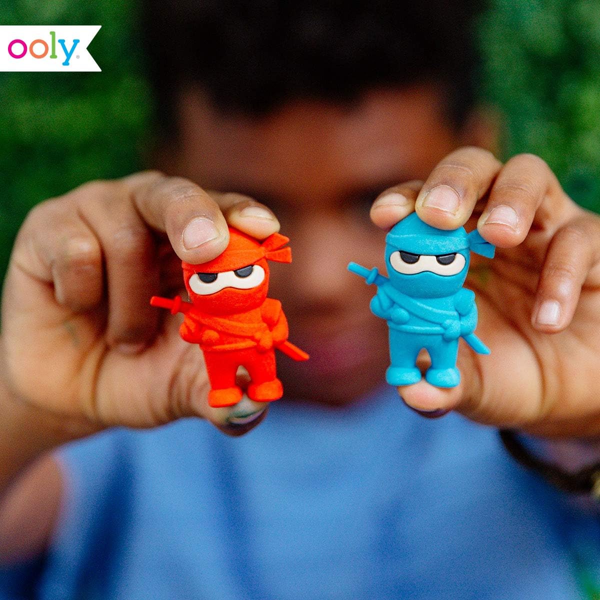 Ooly Ninja Erasers Set Of 3