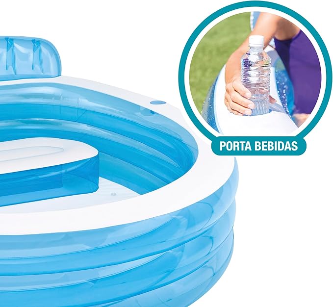Intex Swim Center Family Lounge Pool