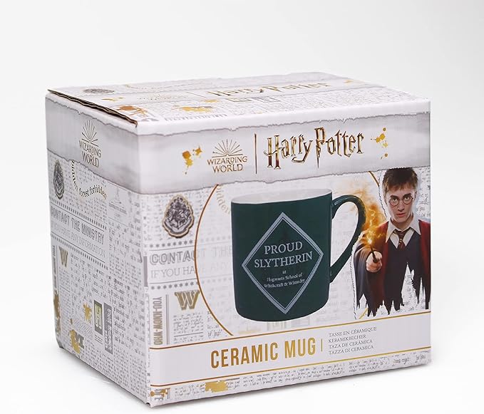 Halfmoon Bay Mug Classic Boxed 310Ml Harry Potter Proud Slytherin