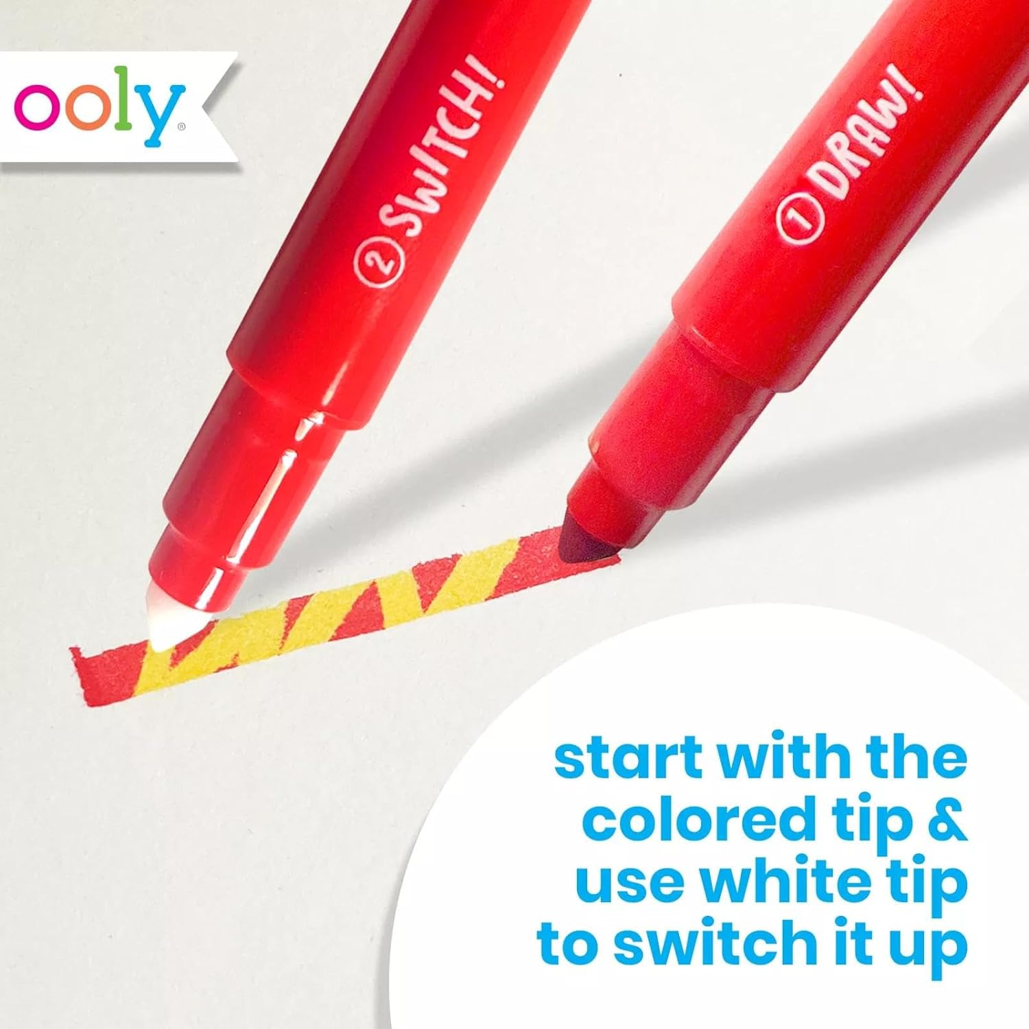 Ooly Switch Eroo Color Changing Markers Set Of 12