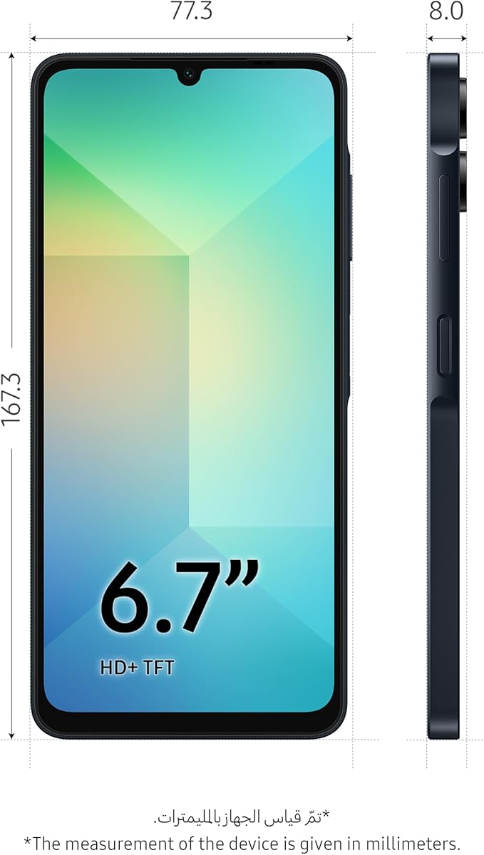 Samsung Galaxy A06 4G 4GB 64GB Black