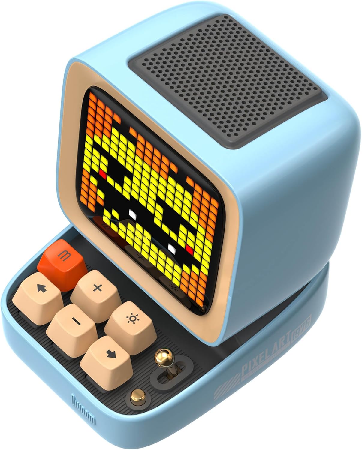 Divoom DitooMic Bluetooth Speaker Microphone Karaoke Function - Blue